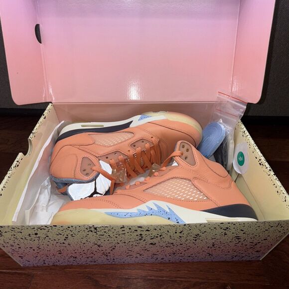 Jordan 5 Retro x DJ Khaled Mid We The Best Crimson Bliss Men’s Size 8 - Picture 16 of 16